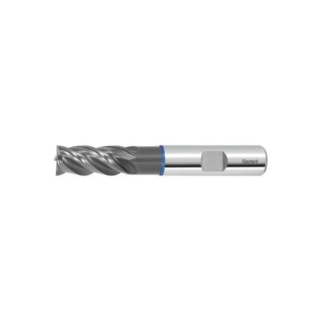 Garant Master INOX Solid Carbide Roughing End Mill, TiAlN Coated, 2 mm 203007 2